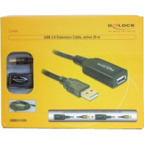 USB 2.0 active extension cable, USB-A male to USB-A female — Buy in Cyprus with Fast Delivery