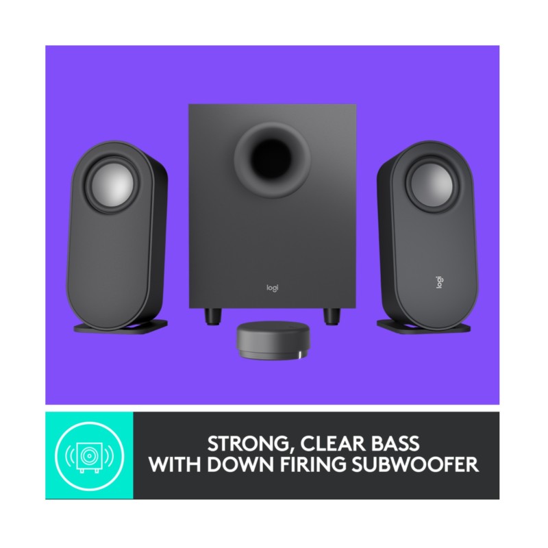 Buy Logitech Z407 Speakers - 980-001348 - 2.1 Wireless Bluetooth 5.0 System, Gra... in Cyprus, Nicosia, Limassol, Larnaka, Pafos