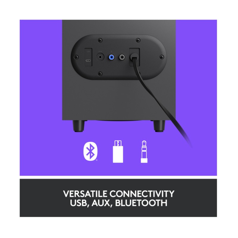 Buy Logitech Z407 Speakers - 980-001348 - 2.1 Wireless Bluetooth 5.0 System, Gra... in Cyprus, Nicosia, Limassol, Larnaka, Pafos