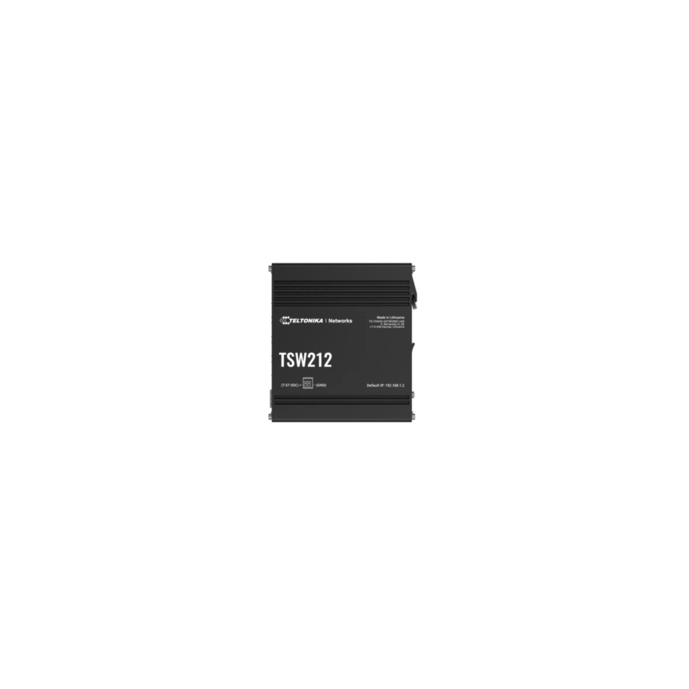 Teltonika TSW212 - 8-Port Gigabit Managed L2 Switch, 2x SFP, Black, 128MB RAM — Buy in Cyprus with Fast Delivery