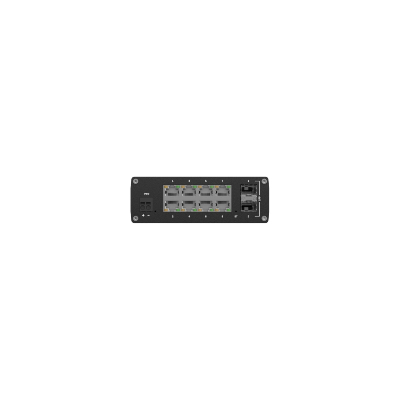 Teltonika TSW212 - 8-Port Gigabit Managed L2 Switch, 2x SFP, Black, 128MB RAM — Buy in Cyprus with Fast Delivery