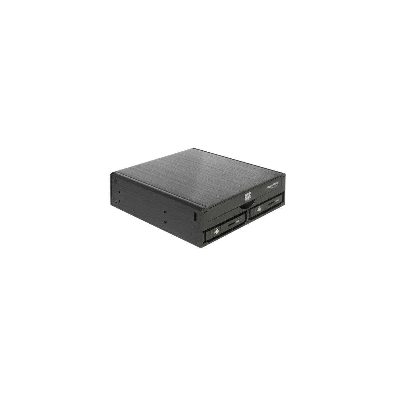 5.25' removable frame for 1 x 5.25' slim drive + 2 x 2.5' SATA HDD SSD, installation frame — Buy in Cyprus with Fast Delivery