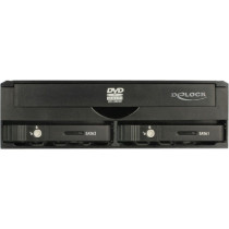 5.25' removable frame for 1 x 5.25' slim drive + 2 x 2.5' SATA HDD SSD, installation frame — Buy in Cyprus with Fast Delivery