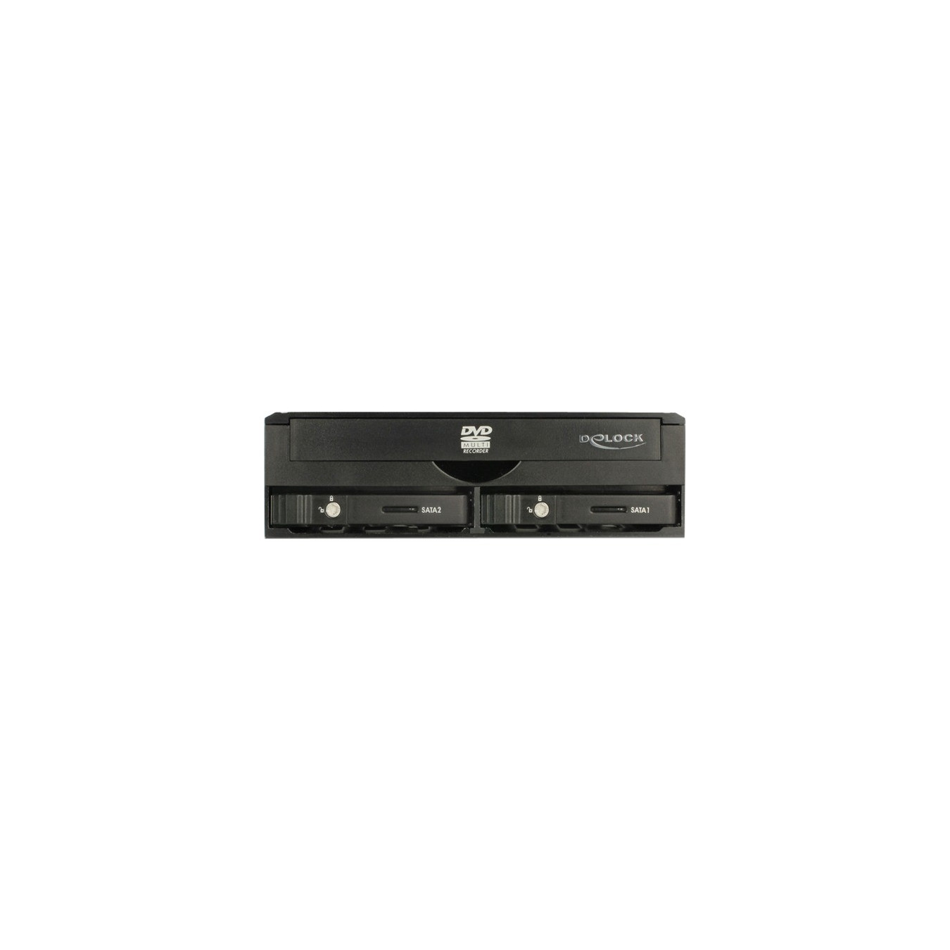5.25' removable frame for 1 x 5.25' slim drive + 2 x 2.5' SATA HDD SSD, installation frame — Buy in Cyprus with Fast Delivery