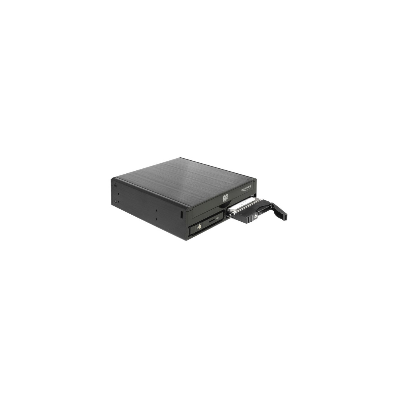 5.25' removable frame for 1 x 5.25' slim drive + 2 x 2.5' SATA HDD SSD, installation frame — Buy in Cyprus with Fast Delivery