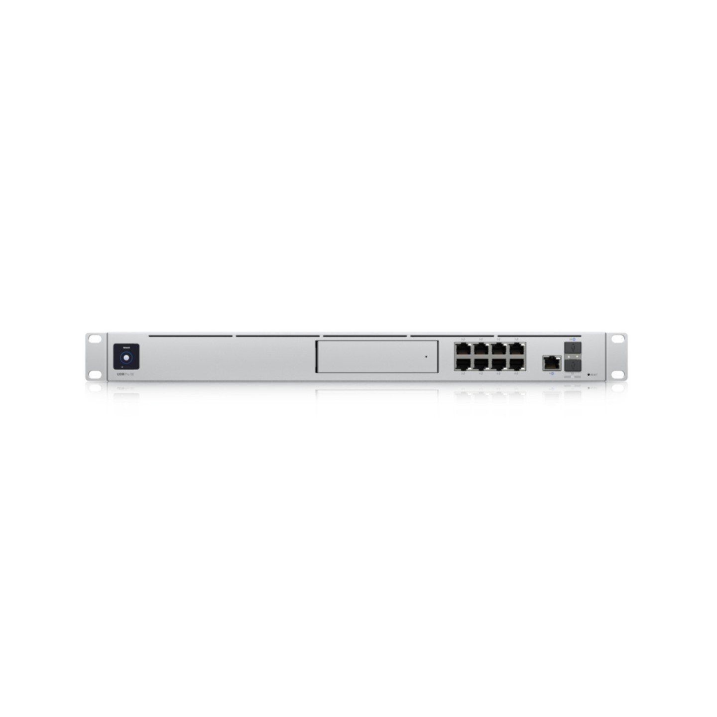 Ubiquiti UniFi Dream Machine Special Edition - UDM-SE - Stainless Steel, 4GB DDR4, 1.7GHz CPU, 16GB Flash, 1U Rack