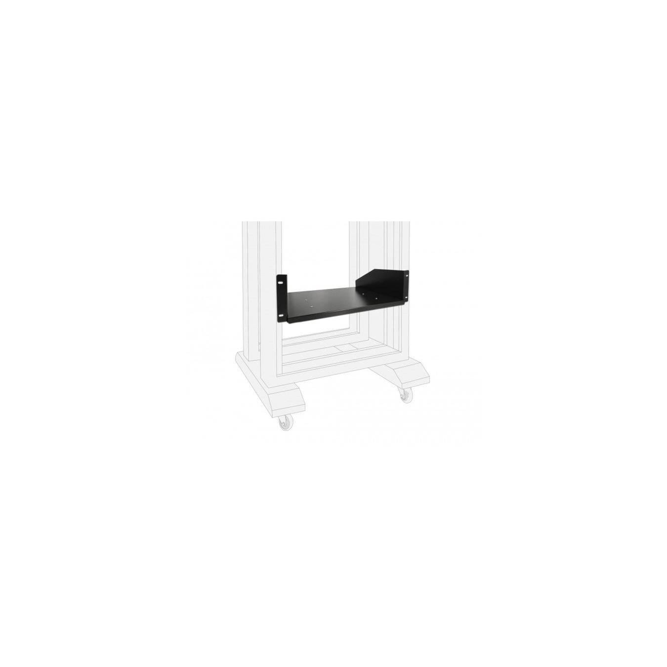19' extendable shelf 3 U, shelf — Buy in Cyprus with Fast Delivery