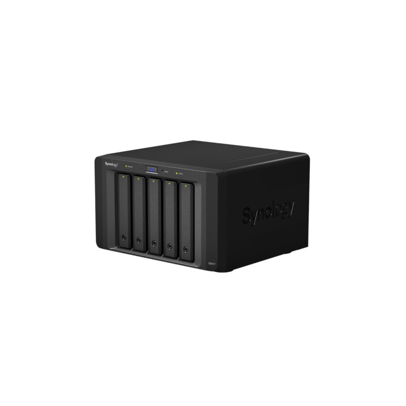 Buy Synology DiskExpansion DX517 - 5-Bay Hot-Swap Expansion Unit, Black, eSATA (... in Cyprus, Nicosia, Limassol, Larnaka, Pafos