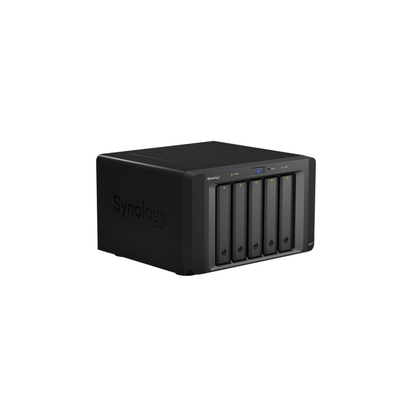 Synology DiskExpansion DX517 - 5-Bay Hot-Swap Expansion Unit, Black, eSATA (for DS1517+/DS1817+)