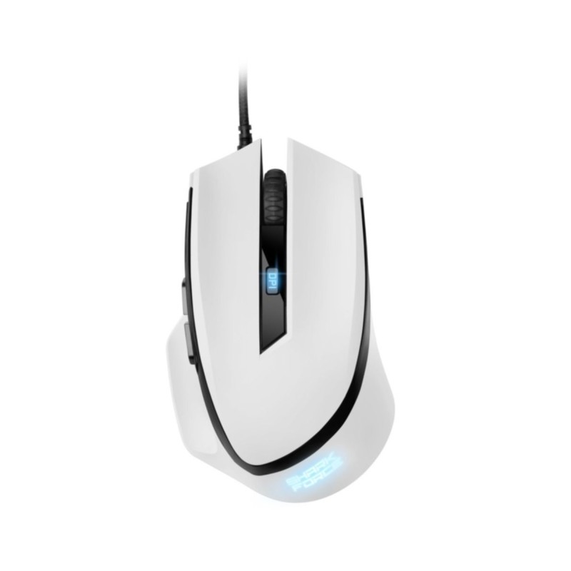 Buy Sharkoon SHARK Force II - White - Gaming Mouse, 4,200 DPI, 6 Buttons, Right-... in Cyprus, Nicosia, Limassol, Larnaka, Pafos