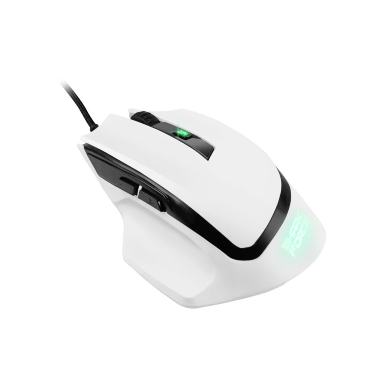 Sharkoon SHARK Force II - White - Gaming Mouse, 4,200 DPI, 6 Buttons, Right-Hand — Buy in Cyprus with Fast Delivery