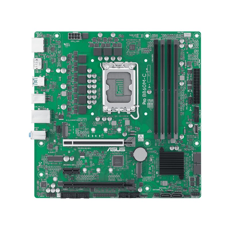 ASUS PRO B860M-C-CSM LGA1851 µATX B860 DDR5 Motherboard (Boxed) — Buy in Cyprus with Fast Delivery