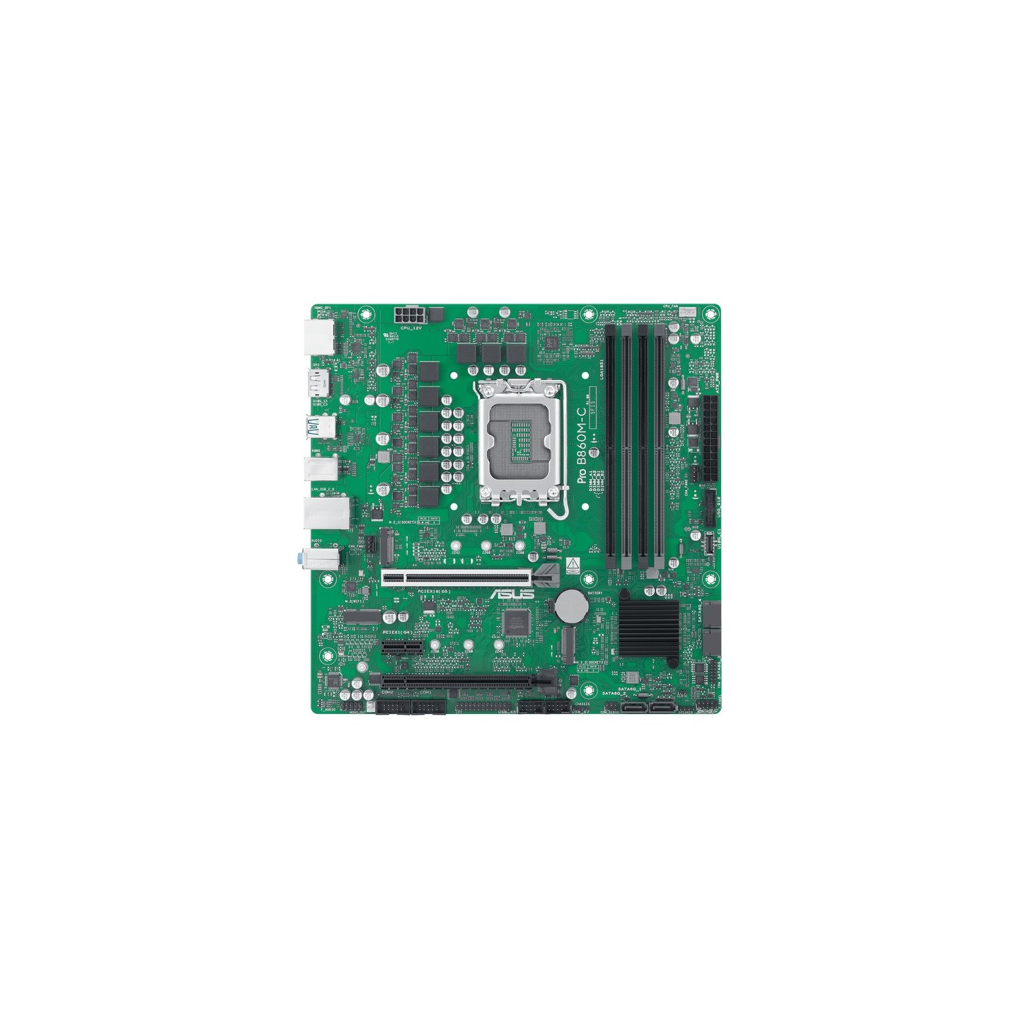 ASUS PRO B860M-C-CSM LGA1851 µATX B860 DDR5 Motherboard (Boxed) — Buy in Cyprus with Fast Delivery