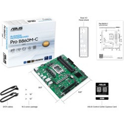 ASUS PRO B860M-C-CSM LGA1851 µATX B860 DDR5 Motherboard (Boxed) — Buy in Cyprus with Fast Delivery