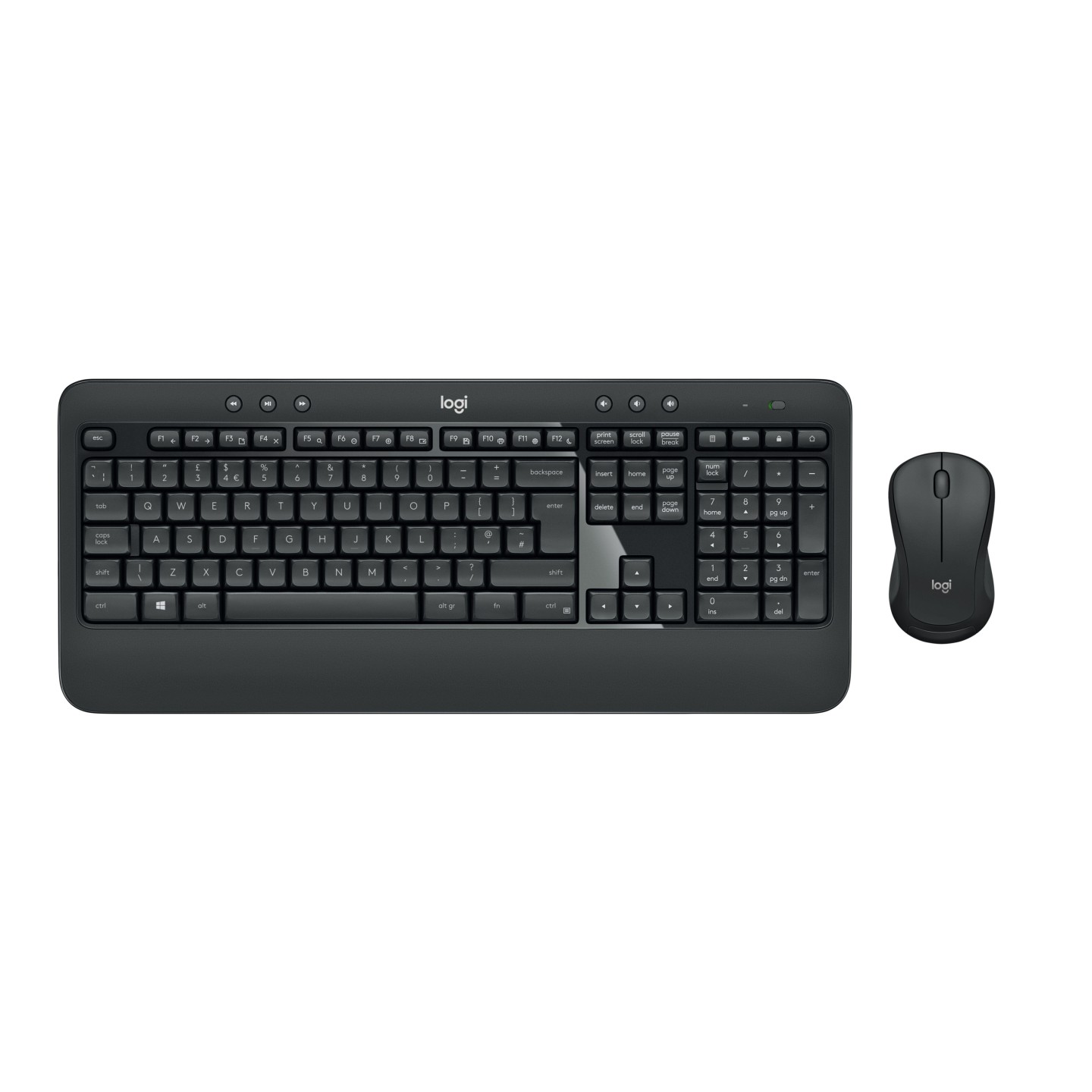 Logitech MK540 Wireless Keyboard & Mouse Combo - 920-008675 - Black German QWERTZ (Boxed) — Buy in Cyprus with Fast Delivery