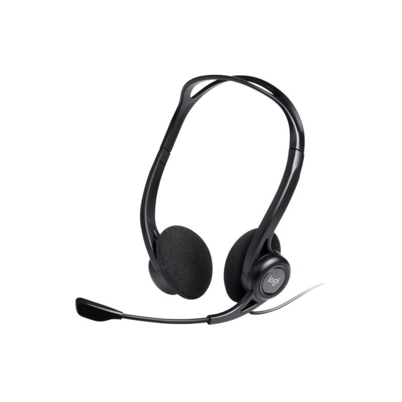 Buy Logitech H960 USB Headset - 981-000100 - Black, Wired USB-A, On-ear, Noise-C... in Cyprus, Nicosia, Limassol, Larnaka, Pafos