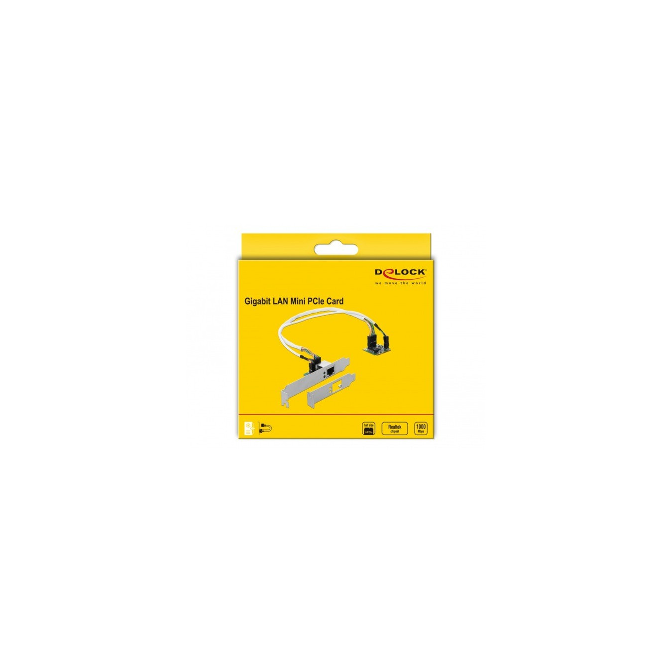 Mini PCIe I O PCIe half size 1 x Gigabit LAN Low Profile, LAN-Adapter — Buy in Cyprus with Fast Delivery