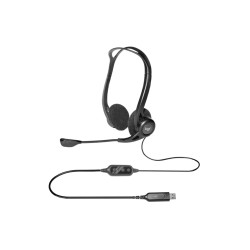Buy Logitech H960 USB Headset - 981-000100 - Black, Wired USB-A, On-ear, Noise-C... in Cyprus, Nicosia, Limassol, Larnaka, Pafos