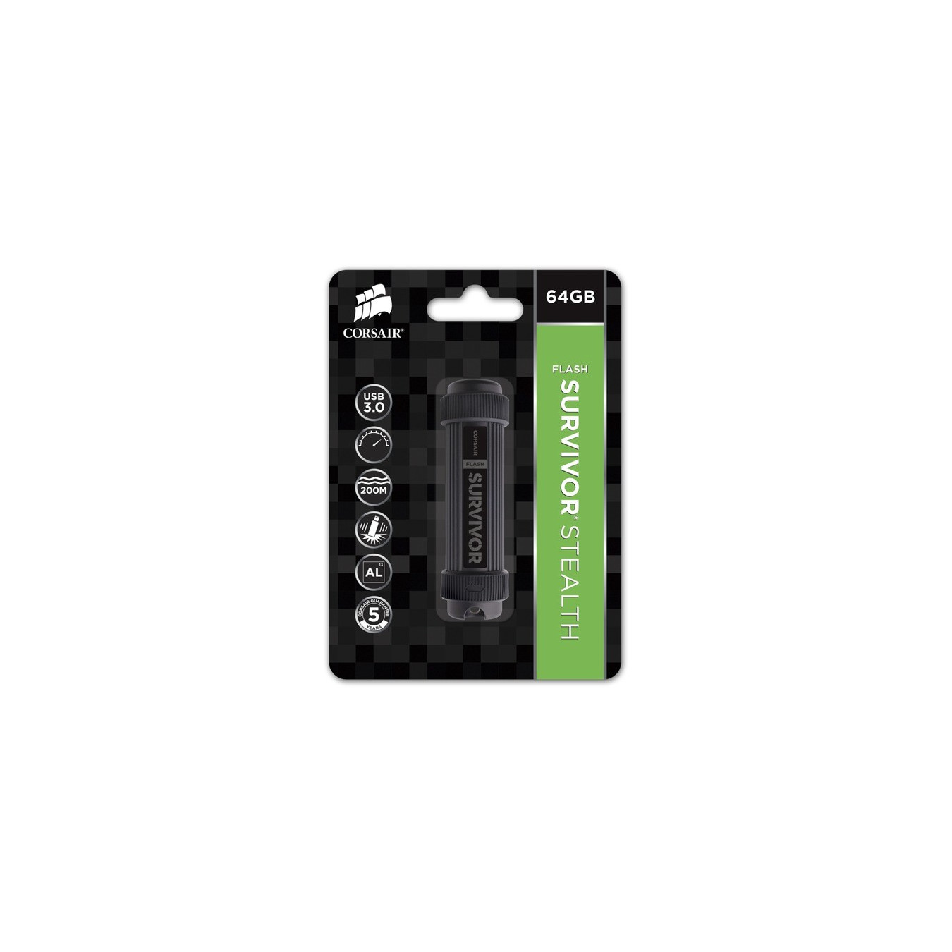 Flash Survivor Stealth 64 GB, USB-Stick — Buy in Cyprus with Fast Delivery