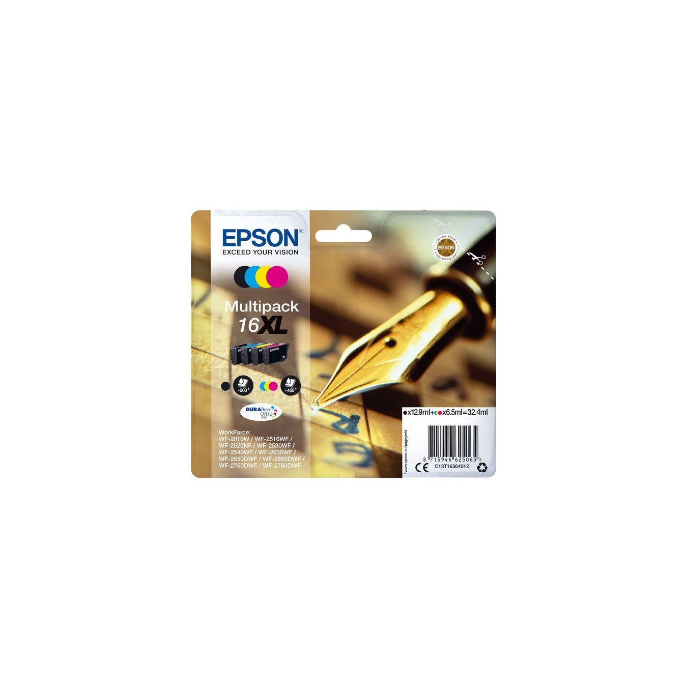 Tinte Multipack 16XL (C13T16364012) — Buy in Cyprus with Fast Delivery