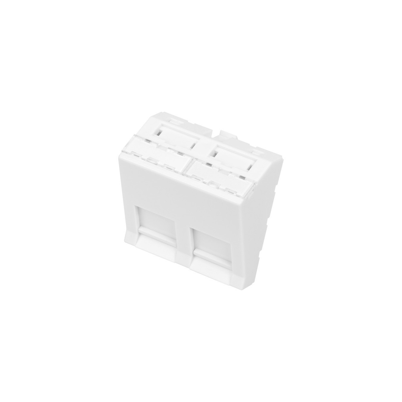Front panel 2-port angled, for frame DN-93802-5-SH, cover — Buy in Cyprus with Fast Delivery