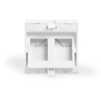 Front panel 2-port angled, for frame DN-93802-5-SH, cover — Buy in Cyprus with Fast Delivery