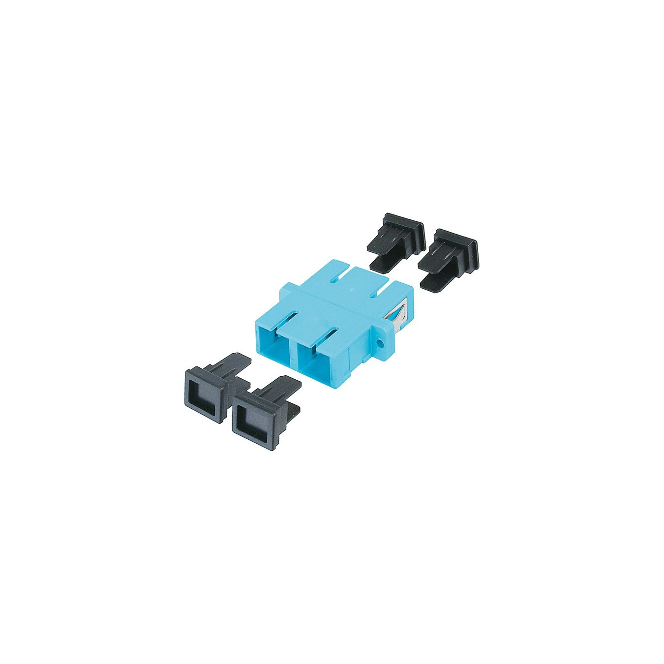 Fiber optic coupling, duplex, SC to SC socket, multimode OM3 — Buy in Cyprus with Fast Delivery