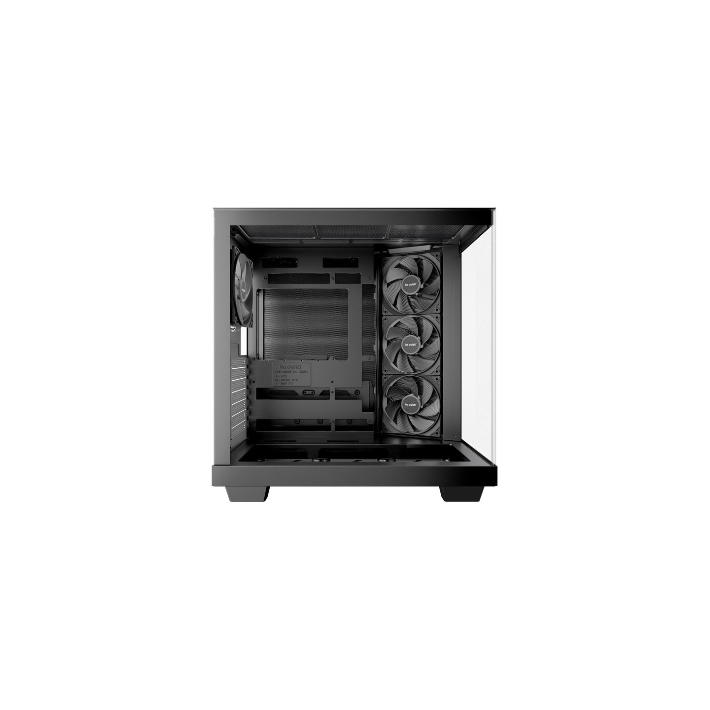 be quiet! Light Base 500 Black Tower Case - BGW83 (Boxed) — Buy in Cyprus with Fast Delivery