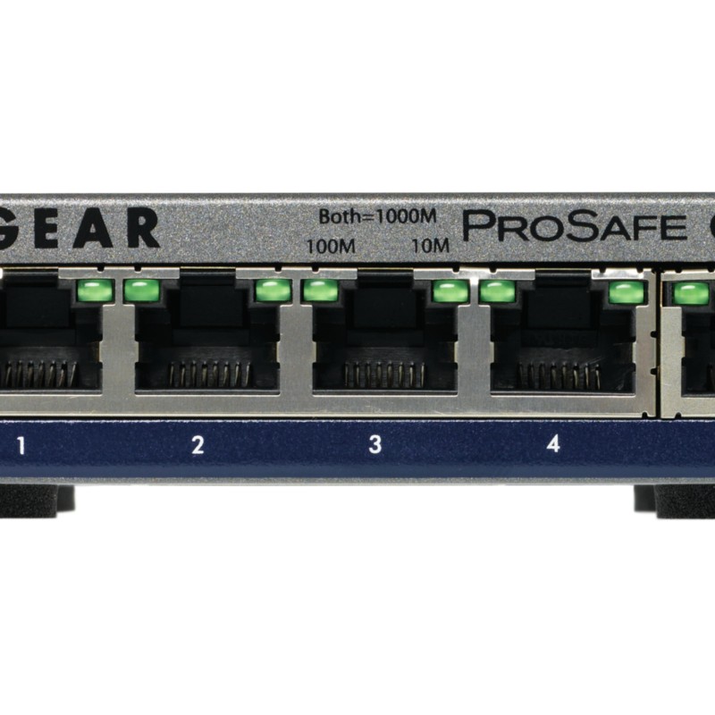 Buy NETGEAR ProSAFE Plus GS105E-200PES - 5-Port Gigabit Smart Switch, Fanless (D... in Cyprus, Nicosia, Limassol, Larnaka, Pafos