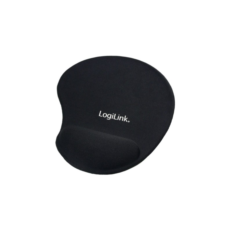 Buy LogiLink Gel Mouse Pad - Silicone Gel Wrist Rest - Black, Non-Slip Base in Cyprus, Nicosia, Limassol, Larnaka, Pafos