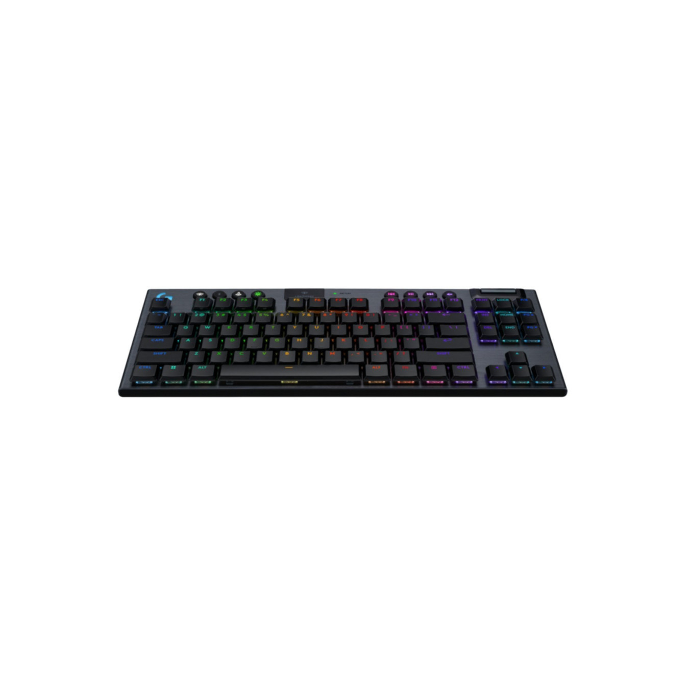 Logitech G915 X LIGHTSPEED TKL - 920-012716 - Low-Profile Wireless Gaming Keyboard, Tri-Mode, Per-Key RGB, German (Black)