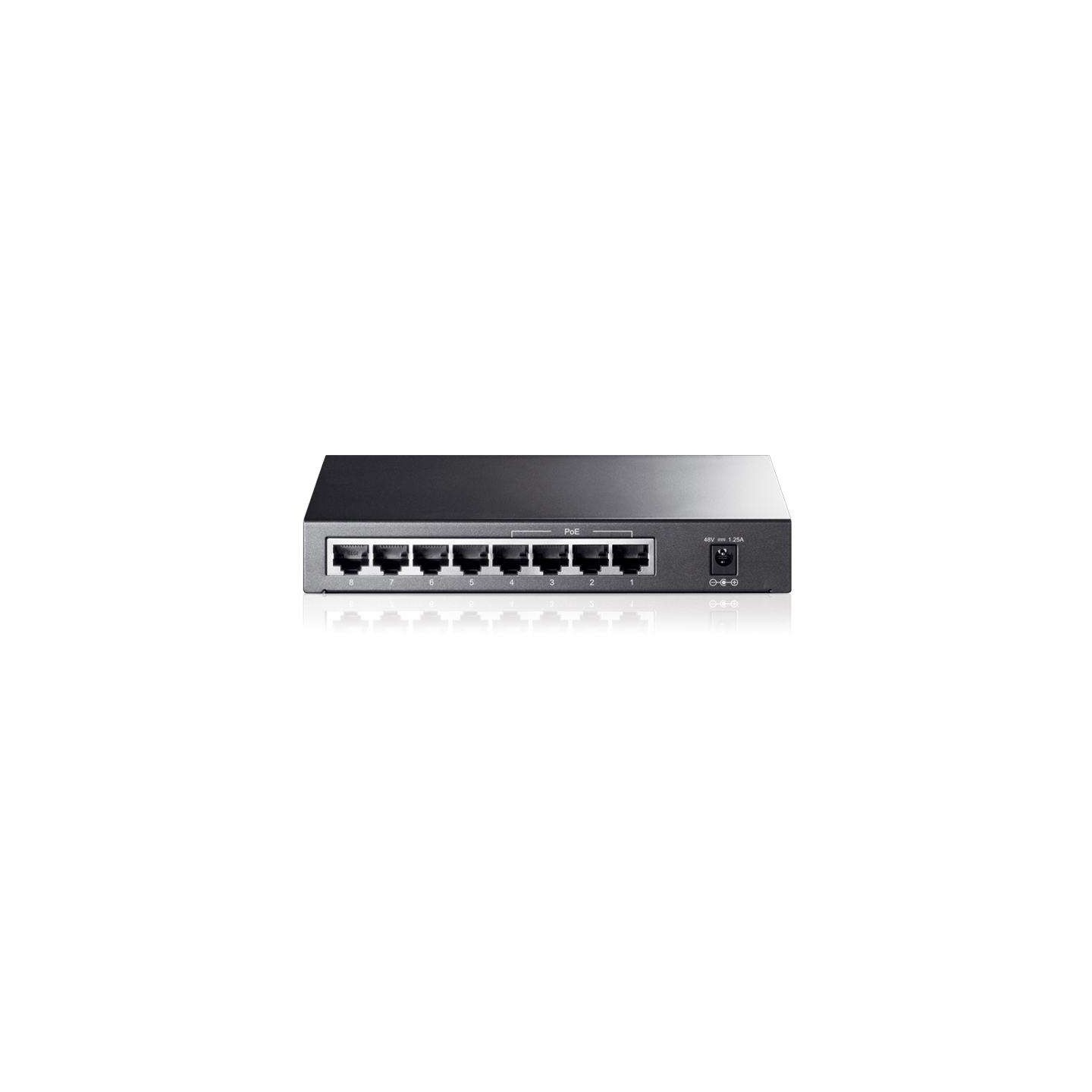 TP-Link 8-Port Gigabit Unmanaged Switch TL-SG1008P - 4x PoE, 53W Budget, Fanless Desktop — Buy in Cyprus with Fast Delivery