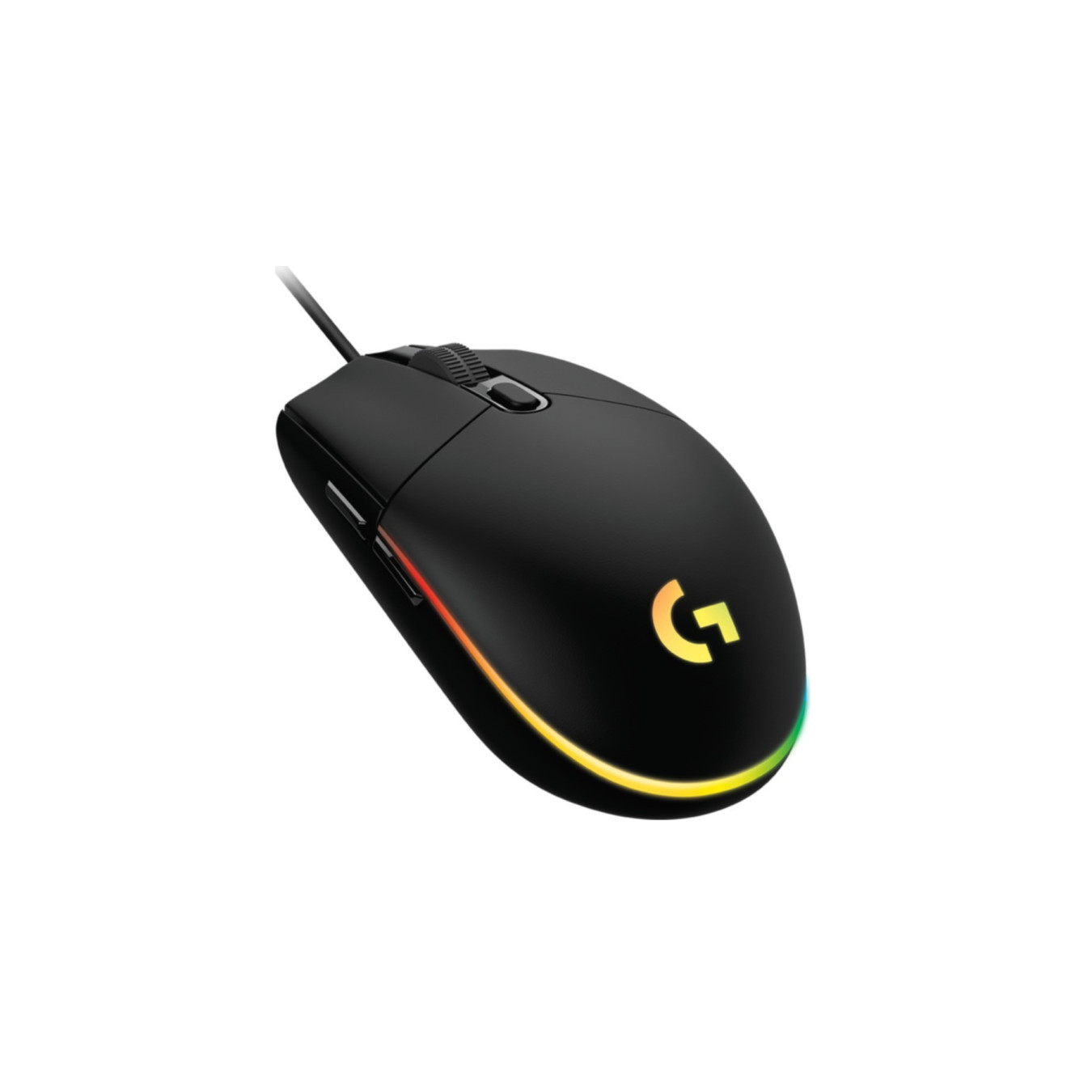 Logitech G102 Gaming Mouse - 910-005823 - Wired USB-A, 8000 DPI, RGB, Black, 6 Programmable Buttons