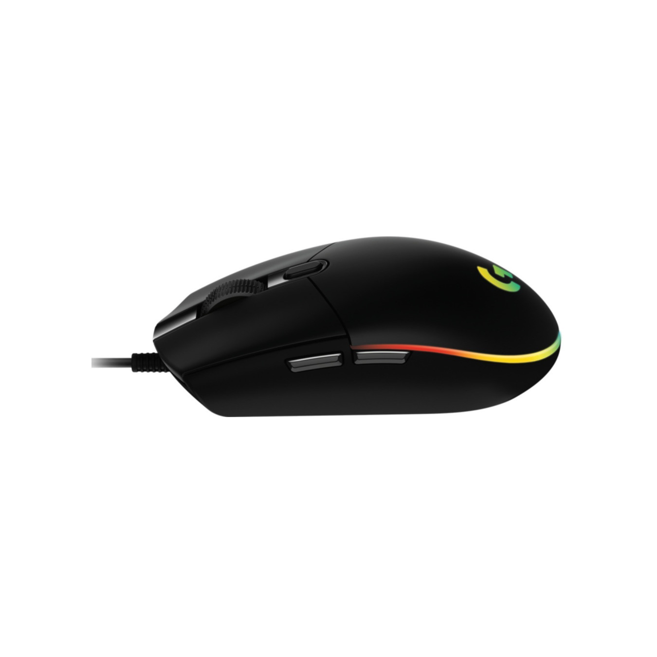 Logitech G102 Gaming Mouse - 910-005823 - Wired USB-A, 8000 DPI, RGB, Black, 6 Programmable Buttons
