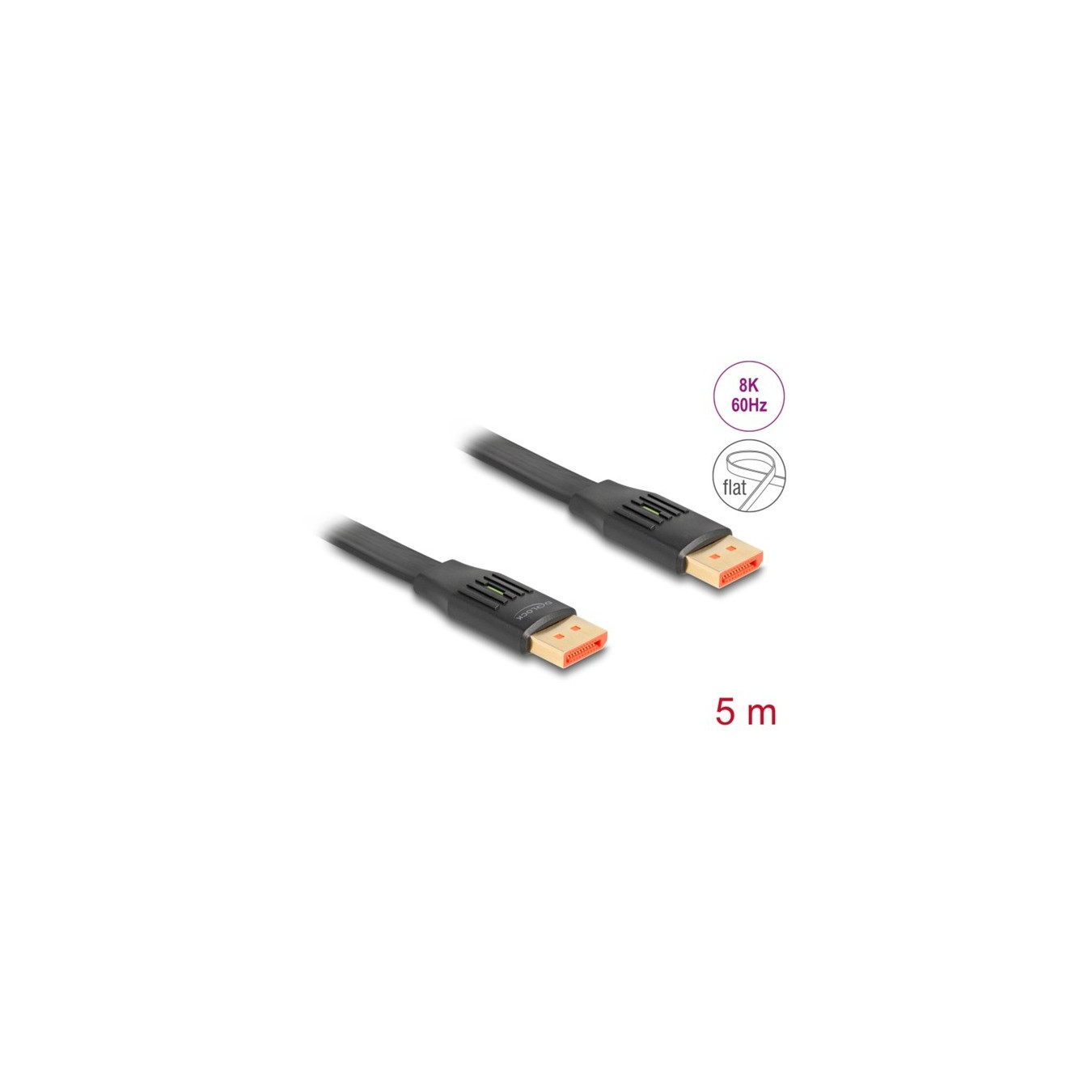 DisplayPort Flachbandkabel 8K 60Hz — Buy in Cyprus with Fast Delivery