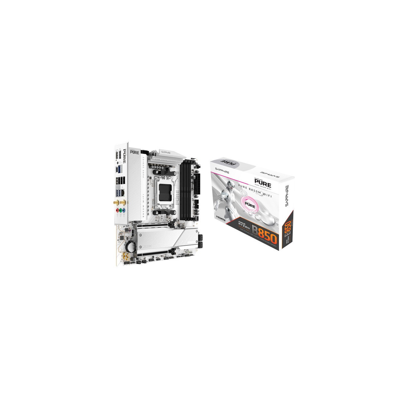 PURE B850M WIFI, Mainboard — Buy in Cyprus with Fast Delivery