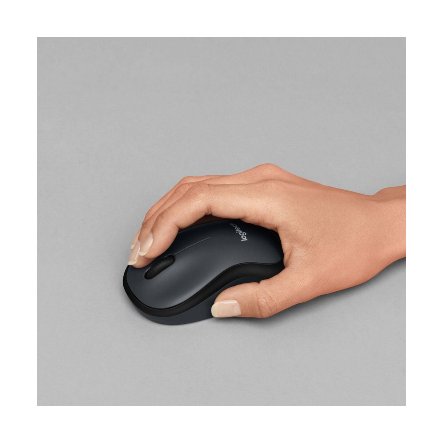 Logitech M220 Silent 910-004878 Wireless Office Mouse Charcoal Ambidextrous (Boxed) — Buy in Cyprus with Fast Delivery