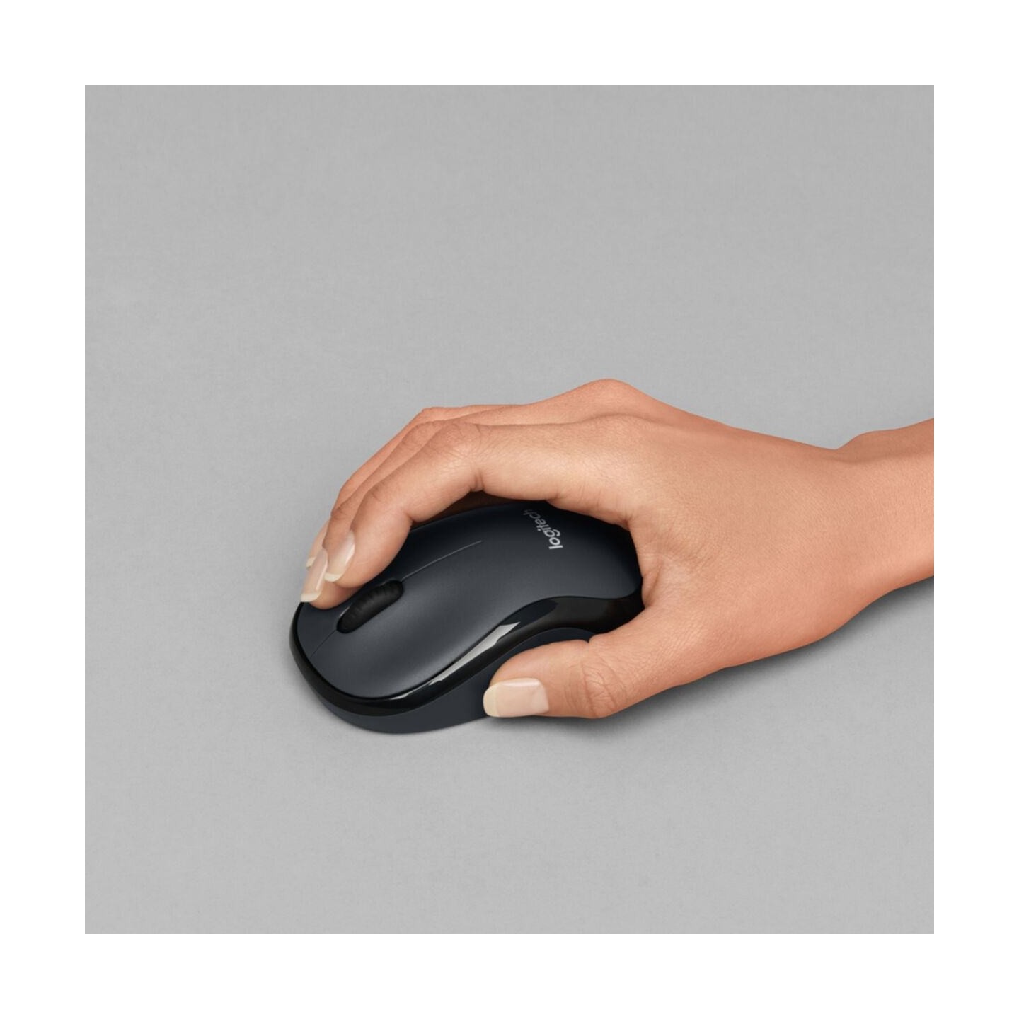 Logitech M220 Silent 910-004878 Wireless Office Mouse Charcoal Ambidextrous (Boxed) — Buy in Cyprus with Fast Delivery