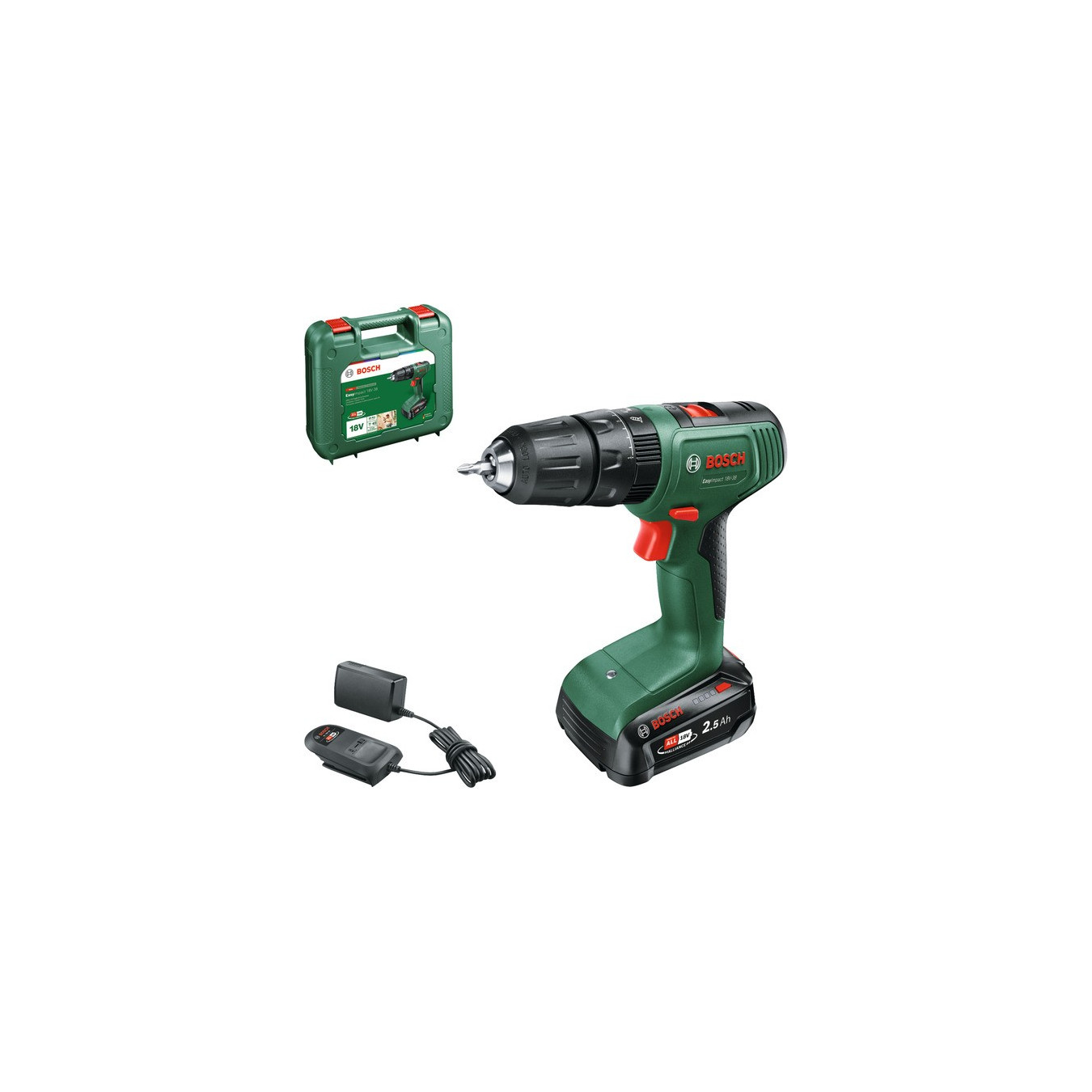 Cordless impact drill EasyImpact 18V-38 — Buy in Cyprus with Fast Delivery