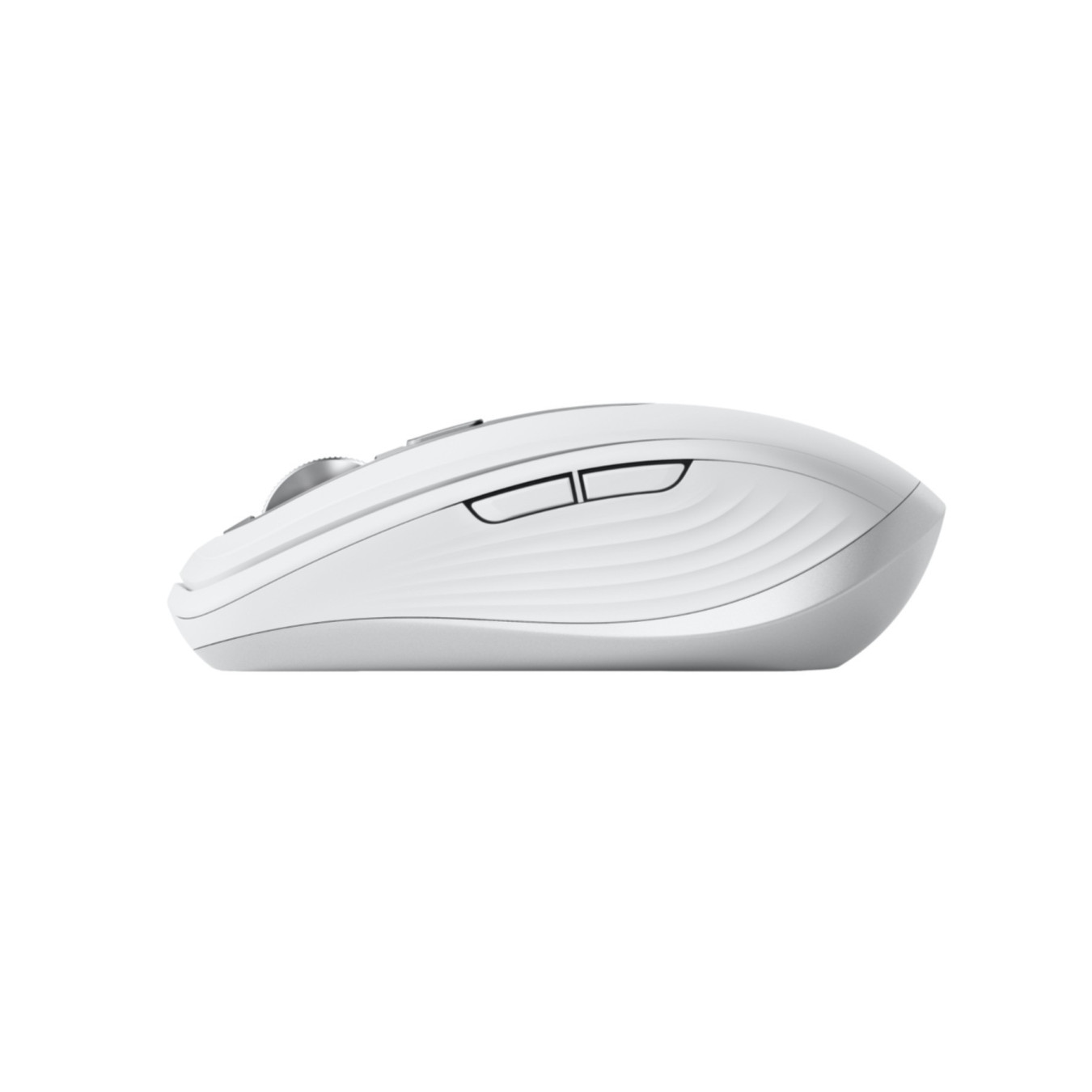 Logitech MX Anywhere 3S - 910-006930 - Compact Right-Hand Wireless Mouse, White/Grey, 8000 DPI, Silent Click, USB-C