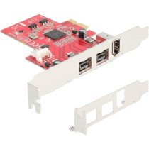 PCIe x1 to 2x FireWire 800 + 1x FireWire 400, Schnittstellenkarte — Buy in Cyprus with Fast Delivery