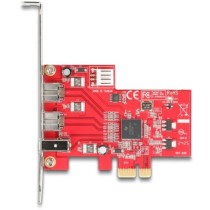 PCIe x1 to 2x FireWire 800 + 1x FireWire 400, Schnittstellenkarte — Buy in Cyprus with Fast Delivery