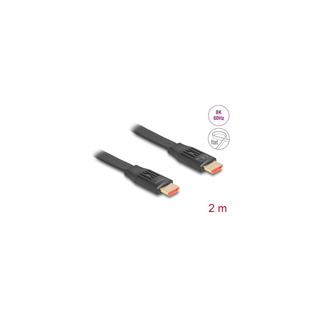 High Speed HDMI-Flachbandkabel 48 Gps 8K 60Hz — Buy in Cyprus with Fast Delivery