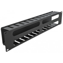 19' cable management patch panel with 4 openings, cable routing — Buy in Cyprus with Fast Delivery