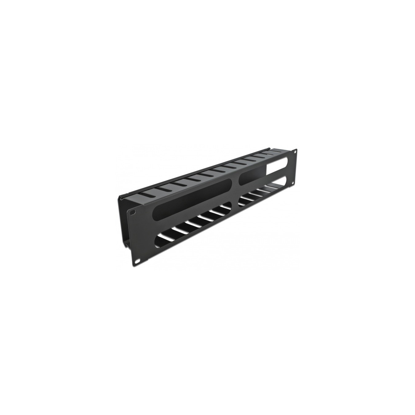 19' cable management patch panel with 4 openings, cable routing — Buy in Cyprus with Fast Delivery