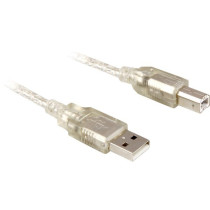 USB 2.0 cable, USB-A male to USB-B male — Buy in Cyprus with Fast Delivery