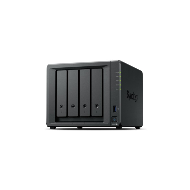 Buy Synology DiskStation DS925+ - 4-Bay NAS - AMD Ryzen V1500B 2.2GHz, 4GB DDR4,... in Cyprus, Nicosia, Limassol, Larnaka, Pafos