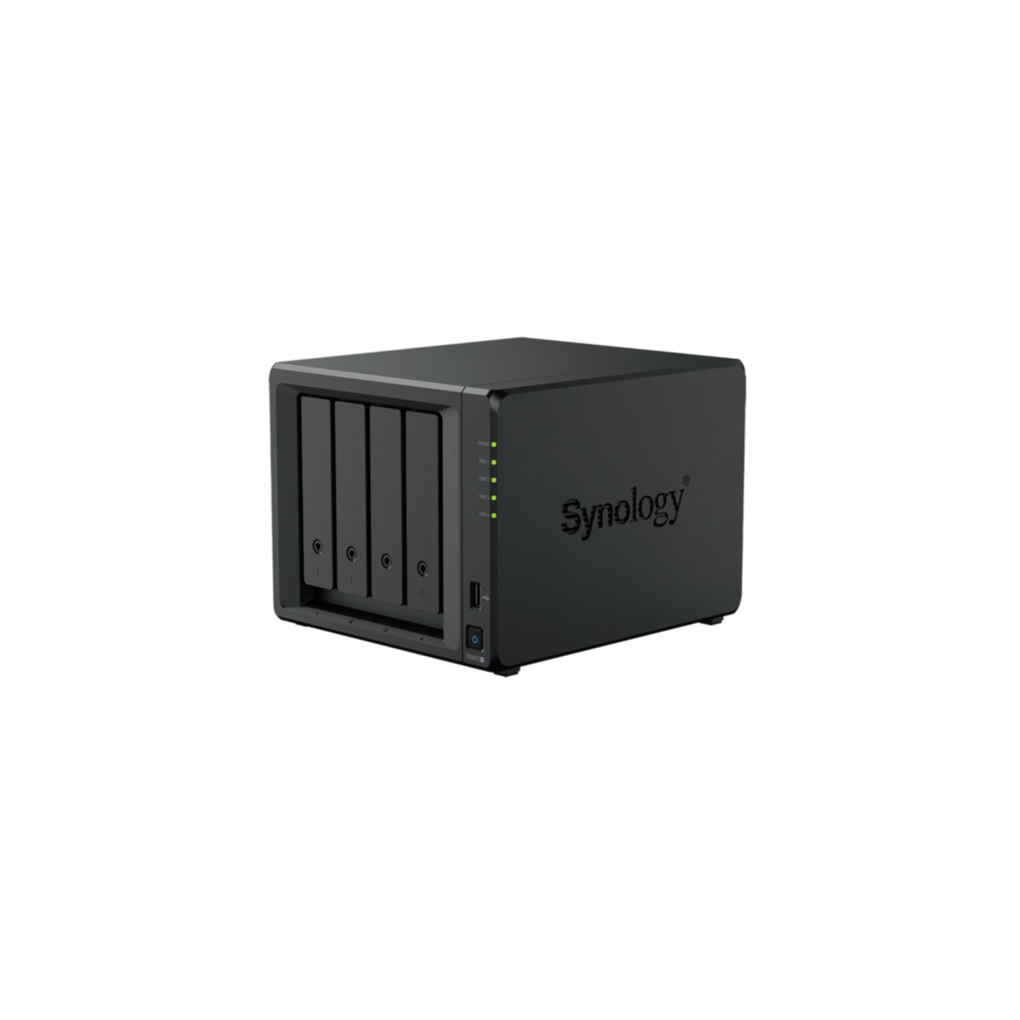 Synology DiskStation DS925+ - 4-Bay NAS - AMD Ryzen V1500B 2.2GHz, 4GB DDR4, 2x2.5GbE, Black