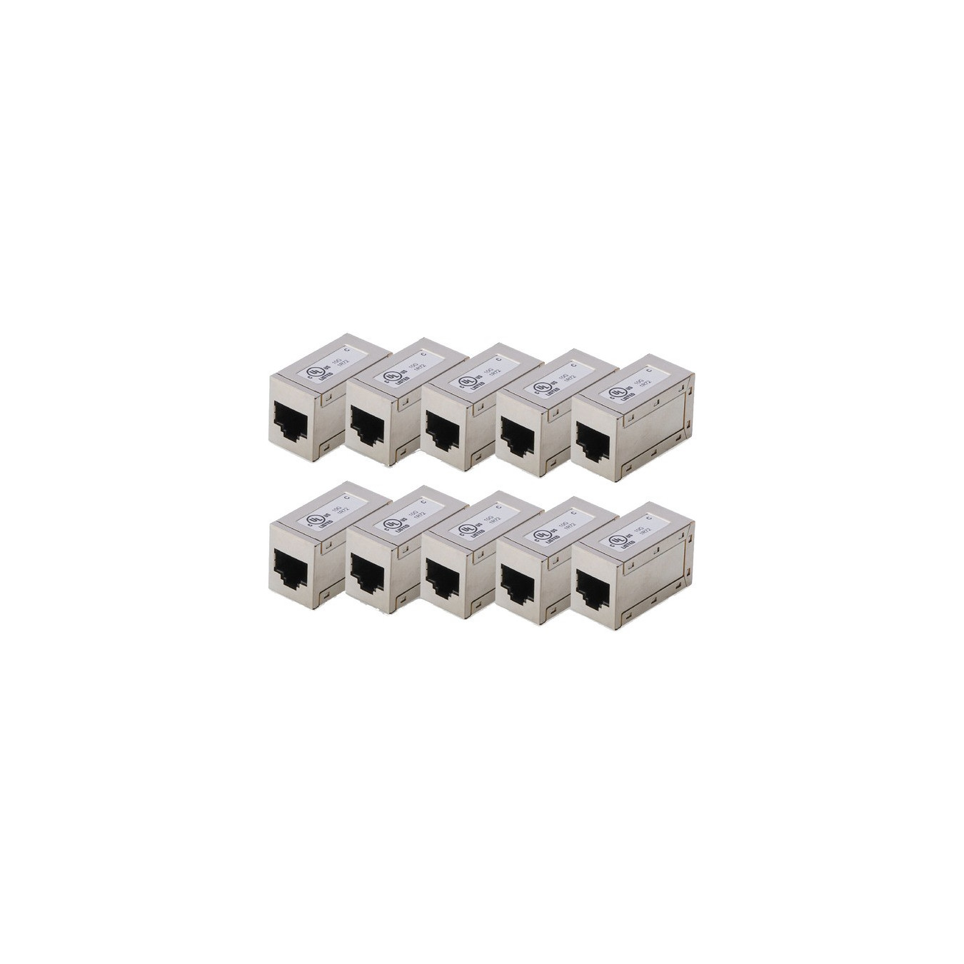 Cat.6 modular coupling, shielded — Buy in Cyprus with Fast Delivery