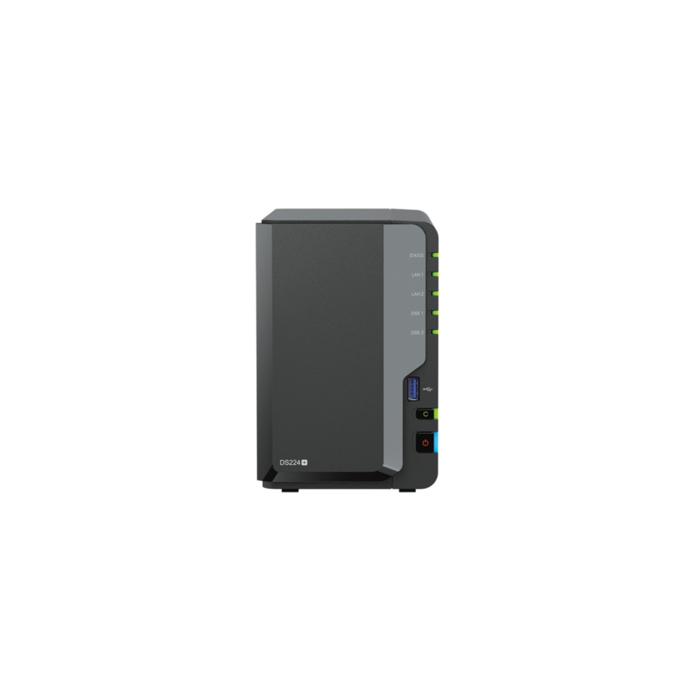 Synology DiskStation DS224+ - 2-Bay Compact NAS for Private Cloud & Backup — Buy in Cyprus with Fast Delivery